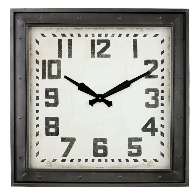 Westford Square Wall Clock 